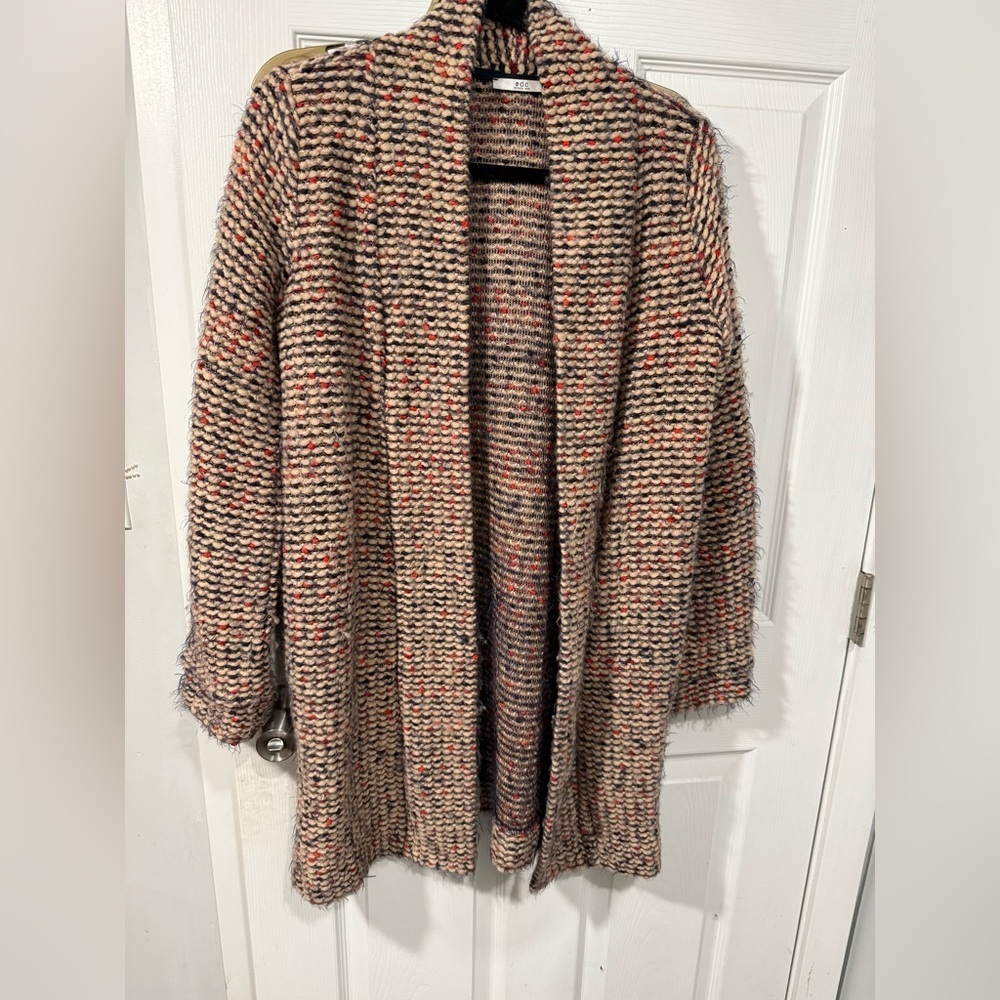 Elegant Knit Cardigan - Multicolor